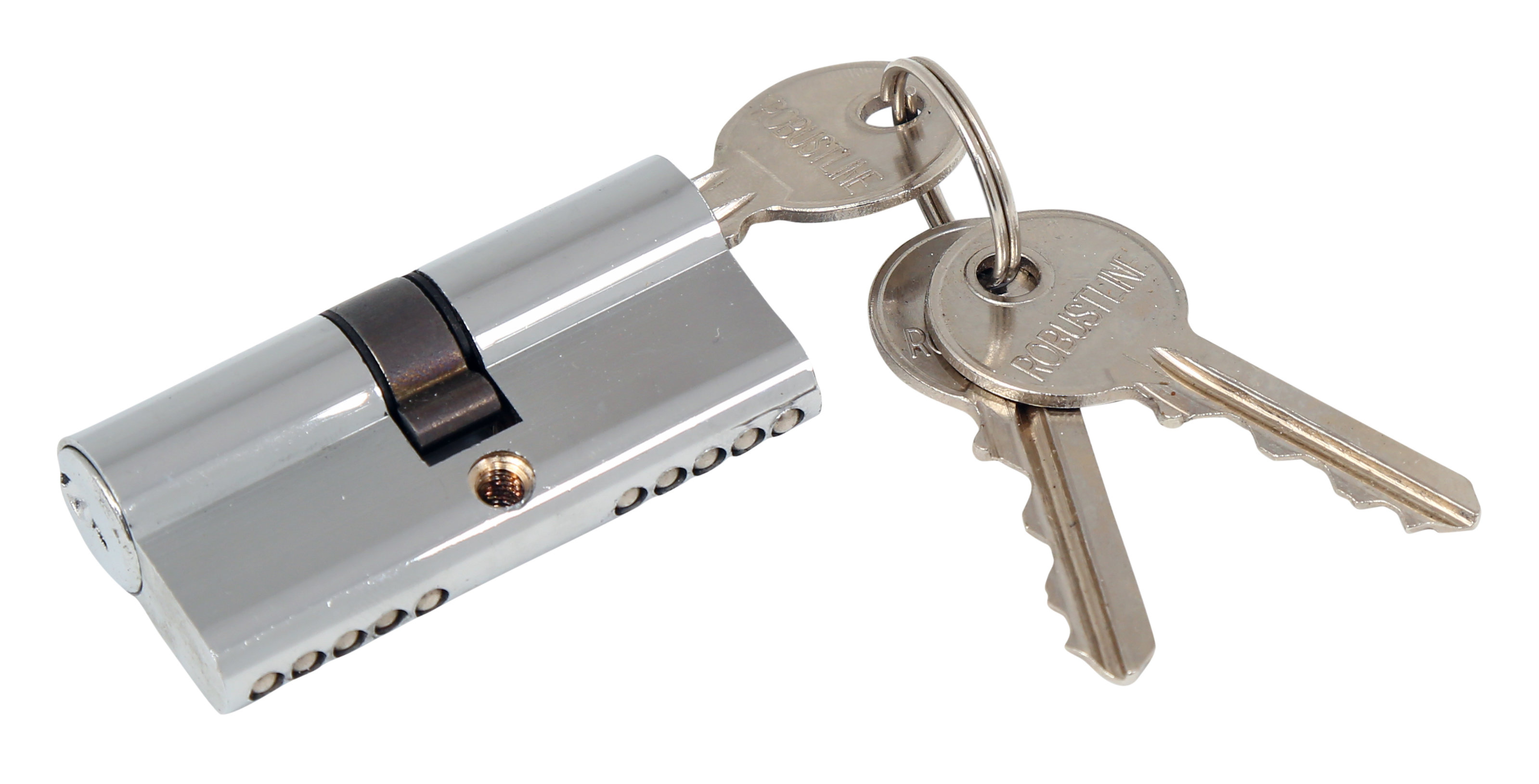 Robustline Locks & Cylinders Cylinder Zinc Cylinder (baby) Double Side 3/K For F70 Lockset Zinc Alloy Security Lock Hardware
